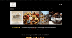 Desktop Screenshot of millionairecupcakes.com